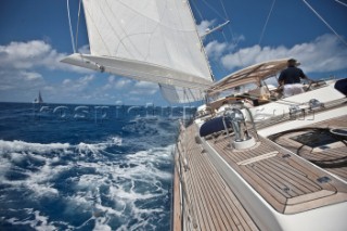 Virgin Gorda, 14/03/12  Loro Piana Caribbean Superyacht Regatta & Rendezvous 2012  On board BILLY BUDD