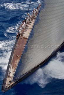 Virgin Gorda, 15/03/12  Loro Piana Caribbean Superyacht Regatta & Rendezvous 2012  Race Day 1: HANUMAN