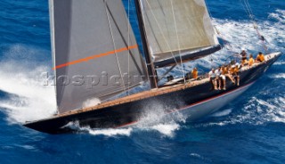 Virgin Gorda, 15/03/12  Loro Piana Caribbean Superyacht Regatta & Rendezvous 2012  Race Day 1:  FIREFLY
