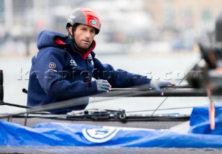 Louis Vuitton Americas Cup World Series Portsmouth Final Practice Day 24 July 2015 Sir Ben Ainslie Land Rover BAR