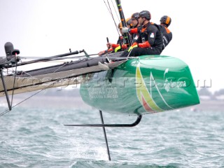 Louis Vuitton Americas Cup World Series Portsmouth Final Practice Day 24 July 2015 GROUPAMA Sailing Team