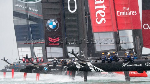 Louis Vuitton Americas Cup World Series Portsmouth Final Practice Day 24 July 2015 Start