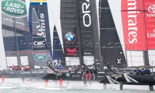 SLouis Vuitton Americas Cup World Series Portsmouth Final Practice Day 24 July 2015 Start