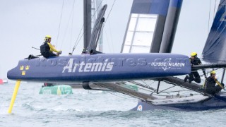 Louis Vuitton Americas Cup World Series Portsmouth Final Practice Day 24 July 2015 Artemis Racing