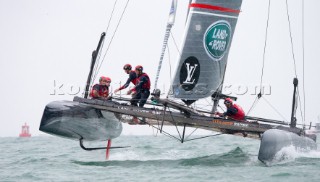 Louis Vuitton Americas Cup World Series Portsmouth Final Practice Day 24 July 2015 Land Rover BAR