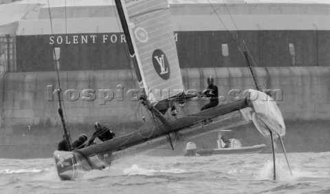 Louis Vuitton Americas Cup World Series Portsmouth Final Practice Day 24 July 2015 GROUPAMA Sailing 