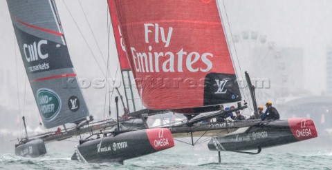 Louis Vuitton Americas Cup World Series Portsmouth Final Practice Day 24 July 2015 Emirates Team New