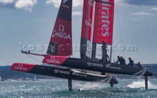 Emirates Team New Zealand Louis Vuitton Americas Cup World Series Day 2