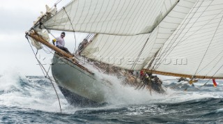 2015 Les Voiles de St Tropez. HISPANIA, Sail n: ESP-1, Class: 15MJI, Type/Year: 15 METERS CLASS/1909, Designer: FIFE