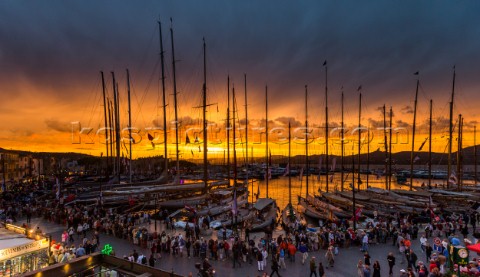 2015 Les Voiles de St Tropez Dockside ambiance