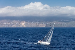 RUSSES, Sail n: RUS 15284, Boat Type: first 44.7, Skipper: Neugodnikov Eugene, Country: Italypassing Pantelleria
