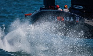 15/12/20 - Auckland (NZL)36th Americaâ€™s Cup presented by PradaPractice Races - Day 3Ineos Team UK