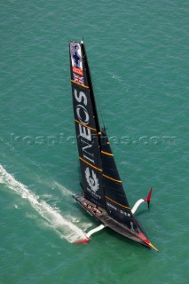 17/12/20 - Auckland (NZL)36th Americaâ€™s Cup presented by PradaRace Day 1Ineos Team UK