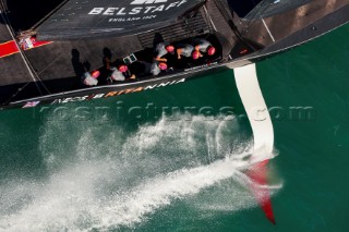 19/12/20 - Auckland (NZL)36th Americaâ€™s Cup presented by PradaRace Day 3Ineos Team UK