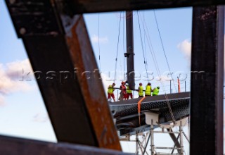 Shore Team crane launch INEOS