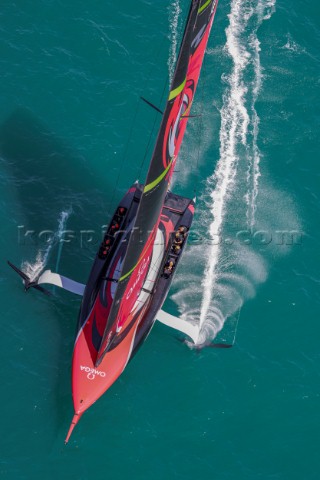 201220  Auckland NZL36th Americas Cup presented by PradaRace DayEmirates Team New Zealand