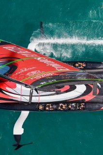 20/12/20 - Auckland (NZL)36th Americaâ€™s Cup presented by PradaRace DayEmirates Team New Zealand