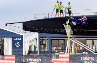 27/01/21 - Auckland (NZL)36th Americaâ€™s Cup presented by PradaPRADA Cup 2021 - DocksideNew York Yacht Club American MagicBase
