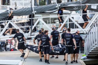27/01/21 - Auckland (NZL)36th Americaâ€™s Cup presented by PradaPRADA Cup 2021 - DocksideEmirates Team New Zealand Base