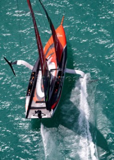 11/01/21 - Auckland (NZL)36th Americaâ€™s Cup presented by PradaPRADA Cup 2021 - Training Day 1Emirates Team New Zealand