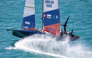 11/01/21 - Auckland (NZL)36th Americaâ€™s Cup presented by PradaPRADA Cup 2021 - Training Day 1New York Yacht Club American Magic