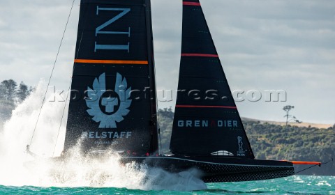 110121  Auckland NZL36th Americas Cup presented by PradaPRADA Cup 2021  Training day 1Ineos Team UK