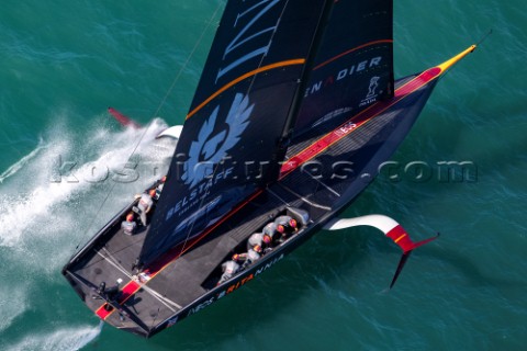 110121  Auckland NZL36th Americas Cup presented by PradaPRADA Cup 2021  Training Day 1Ineos Team UK