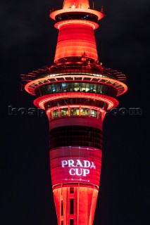 12/01/21 - Auckland (NZL)36th Americaâ€™s Cup presented by PradaPRADA CUP 2021 - DocksideSky Tower