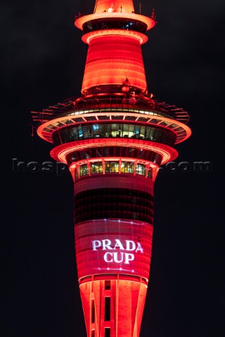 120121  Auckland NZL36th Americas Cup presented by PradaPRADA CUP 2021  DocksideSky Tower