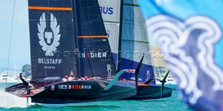 15/01/21 - Auckland (NZL)36th Americaâ€™s Cup presented by PradaPRADA Cup 2021 - Round Robin 1Ineos Team UK, New York Yacht Club American Magic