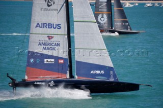 15/01/21 - Auckland (NZL)36th Americaâ€™s Cup presented by PradaPRADA Cup 2021 - Round Robin 1New York Yacht Club American Magic, Ineos Team UK