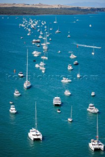 15/01/21 - Auckland (NZL)36th Americaâ€™s Cup presented by PradaPRADA Cup 2021 - Round Robin 1Spectator Boats