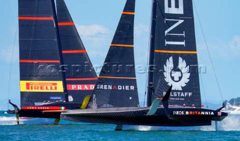 150121  Auckland NZL36th Americas Cup presented by PradaPRADA Cup 2021  Round Robin 1Ineos Team UK L