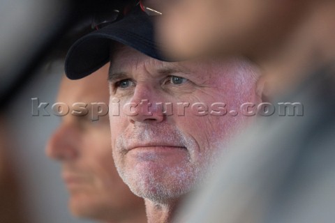 300121  Auckland NZL36th Americas Cup presented by PradaPRADA Cup 2021  Press ConferenceTerry Hutchi