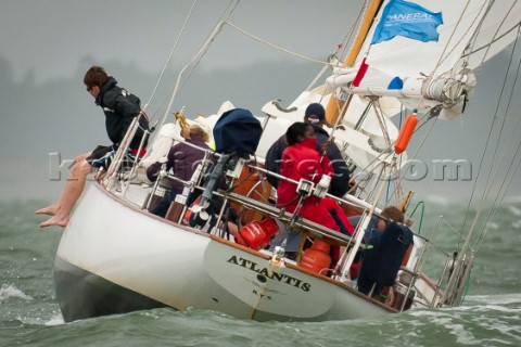 Cowes Isle of Wight 11 july 2012 Panerai Classic Yacht Challenge 2012 Panerai British Classic Week 2