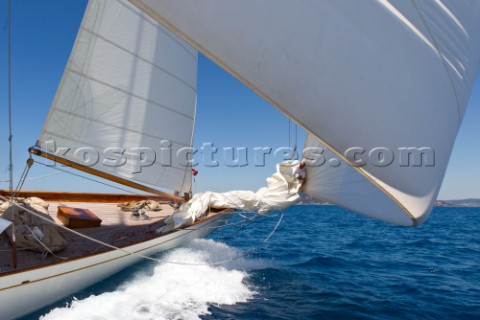 Porto Santo Stefano Grosseto Italy 16 June 2012Panerai Classic Yacht Challenge  Argentario Sailing W