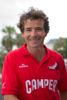 Roberto Bermudez de Castro at The Camper Volvo Ocean Race press conference. Barcelona. 22/7/2010