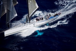 Roy Disneys Maxi Pyewacket at the end of the TransPac Race from America to Hawaii