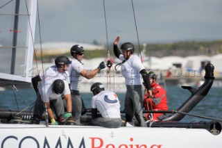 Sailing Americas Cup World Series from Plymouth in the United Kingdom.