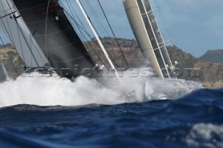 Superyacht Challenge, Antigua 2012. Yacht Marie.