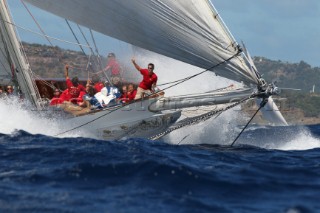 Superyacht Challenge, Antigua 2012. Schooner Adela.