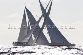 Superyacht Challenge, Antigua 2012. Yachts Drumfire; Windrose Of Amsterdam