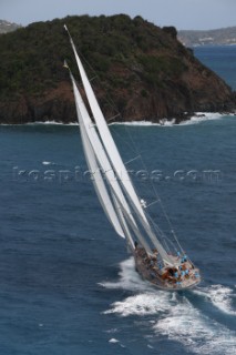 Superyacht Challenge, Antigua 2012. Yacht: Windrose Of Amsterdam