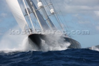 Superyacht Challenge, Antigua 2012. Fidelis