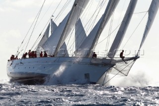 Superyacht Challenge, Antigua 2012. Adela