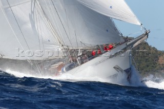 Superyacht Challenge, Antigua 2012. Adela