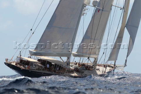 Athos racing at the 2015 RORC Caribbean 600 regatta