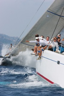 Maxi Yacht Rolex Cup, Porto Cervo, Sardinia 2010. HIGHLAND FLING; SINGULARITY