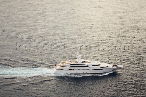 Lady Lara seen off the south coast near Cannes France