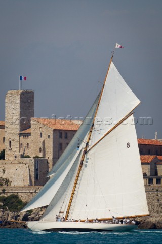 Antibes France 3 june 2012 Panerai Classic Yacht Challenge  Voiles DAntibes 2012Moonbeam IV